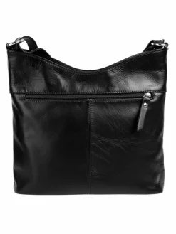 Samantha Look Taschen & Rucksäcke*Damen Umhängetasche schwarz uni