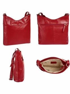 Samantha Look Taschen & Rucksäcke*Damen Umhängetasche rot uni