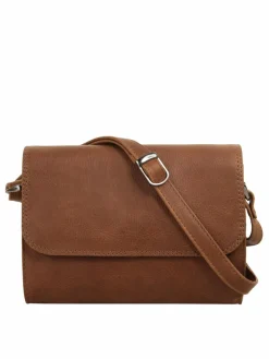 Cluty Taschen & Rucksäcke*Damen Umhängetasche cognac uni