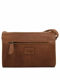 Cluty Taschen & Rucksäcke*Damen Umhängetasche cognac uni