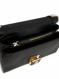 Tommy Hilfiger Taschen & Rucksäcke*Damen Umhängetasche schwarz uni