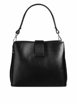 Cluty Taschen & Rucksäcke*Damen Umhängetasche schwarz uni