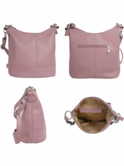 Cluty Taschen & Rucksäcke*Damen Umhängetasche lila uni