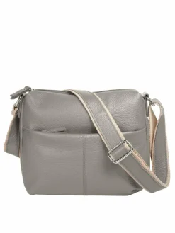 Samantha Look Taschen & Rucksäcke*Damen Umhängetasche grau uni