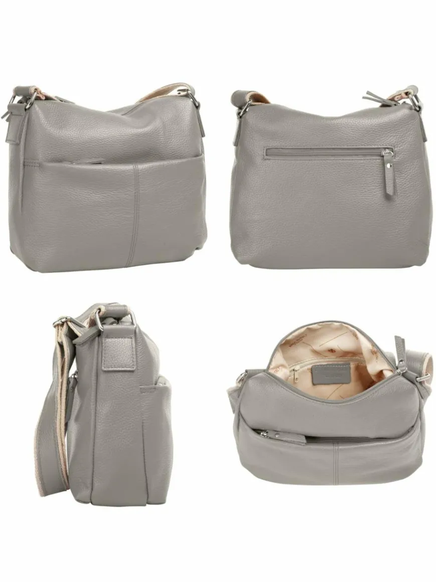 Samantha Look Taschen & Rucksäcke*Damen Umhängetasche grau uni