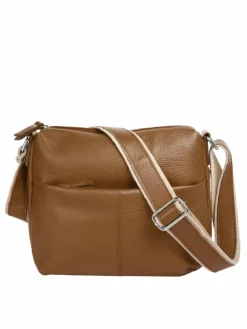 Samantha Look Taschen & Rucksäcke*Damen Umhängetasche cognac uni