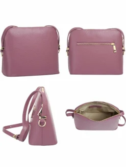 Cluty Taschen & Rucksäcke*Damen Umhängetasche lila uni