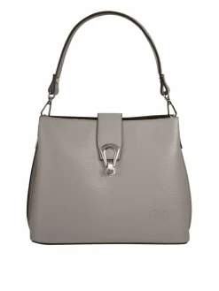 Cluty Taschen & Rucksäcke*Damen Umhängetasche grau uni