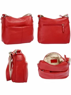 Samantha Look Taschen & Rucksäcke*Damen Umhängetasche rot uni