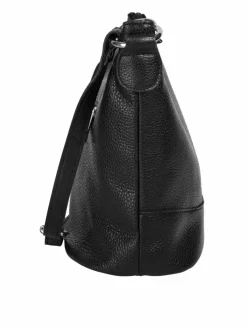 Cluty Taschen & Rucksäcke*Damen Umhängetasche schwarz uni