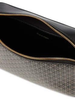 Calvin Klein Taschen & Rucksäcke*Damen Umhängetasche schwarz sand gemustert