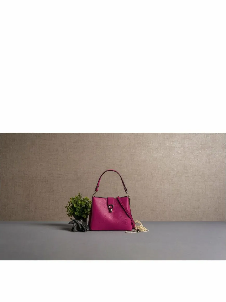 Cluty Taschen & Rucksäcke*Damen Umhängetasche pink uni