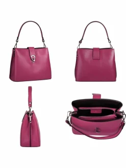 Cluty Taschen & Rucksäcke*Damen Umhängetasche pink uni