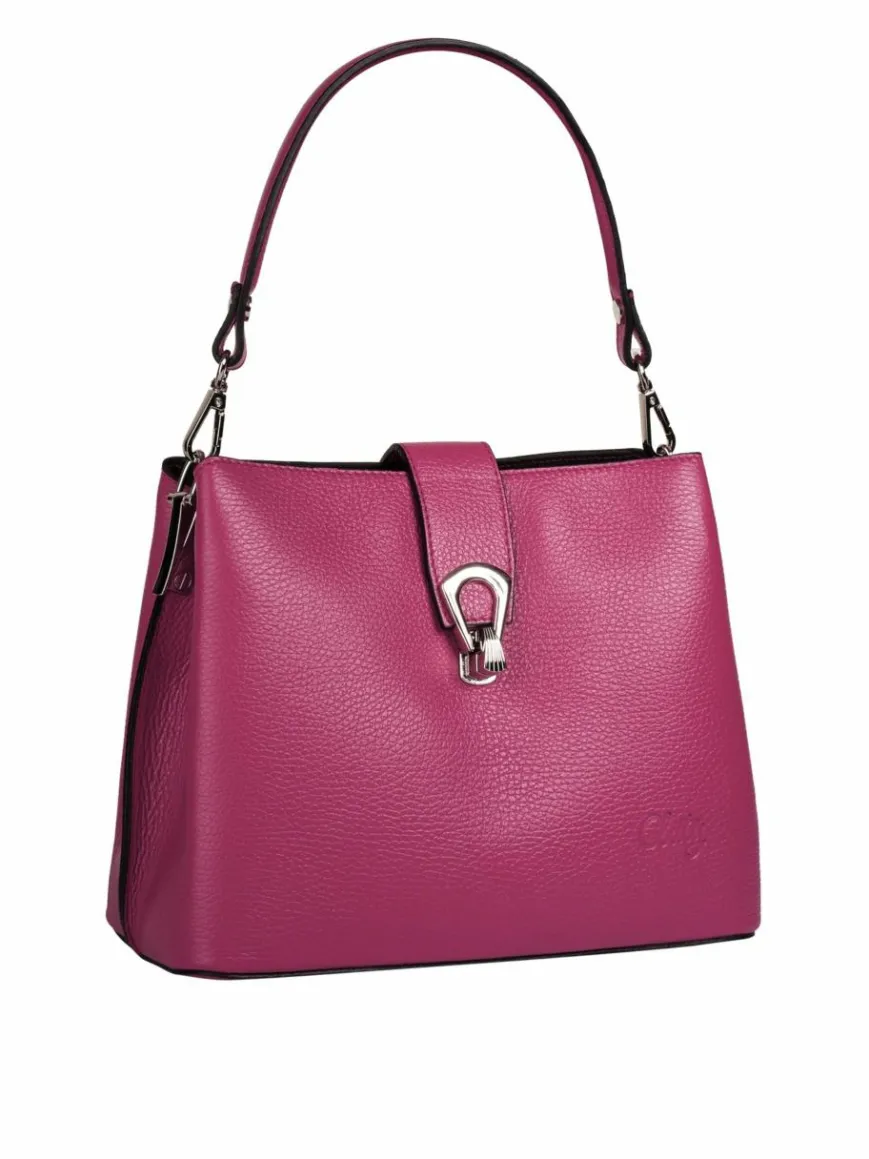 Cluty Taschen & Rucksäcke*Damen Umhängetasche pink uni