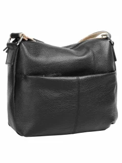 Samantha Look Taschen & Rucksäcke*Damen Umhängetasche schwarz uni