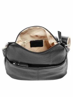 Samantha Look Taschen & Rucksäcke*Damen Umhängetasche schwarz uni