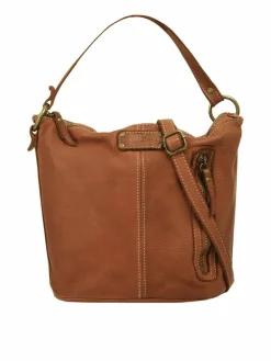 Cluty Taschen & Rucksäcke*Damen Umhängetasche cognac uni