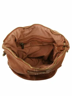 Cluty Taschen & Rucksäcke*Damen Umhängetasche cognac uni