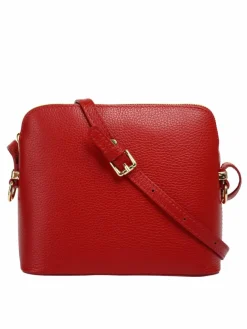 Cluty Taschen & Rucksäcke*Damen Umhängetasche rot uni