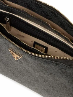 GUESS Taschen & Rucksäcke*Damen Umhängetasche anthrazit gemustert