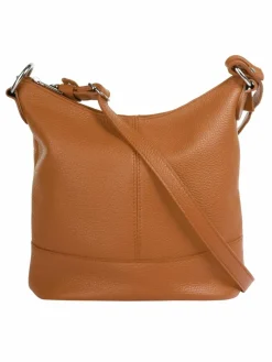 Cluty Taschen & Rucksäcke*Damen Umhängetasche cognac uni