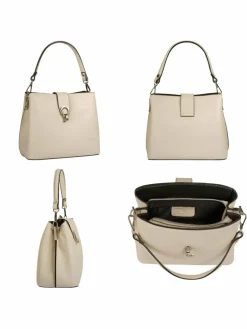 Cluty Taschen & Rucksäcke*Damen Umhängetasche beige uni