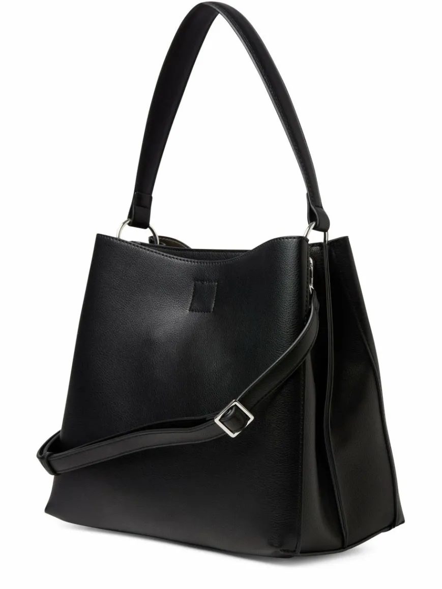 L.Credi Taschen & Rucksäcke*Damen Umhängetasche - Filippa schwarz uni