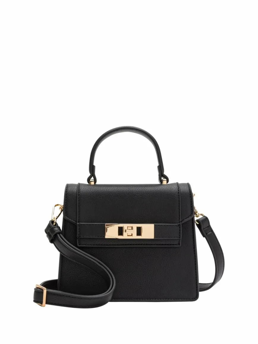 L.Credi Taschen & Rucksäcke*Damen Umhängetasche - Konstanze schwarz uni