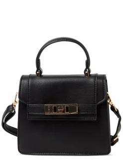 L.Credi Taschen & Rucksäcke*Damen Umhängetasche - Konstanze schwarz uni