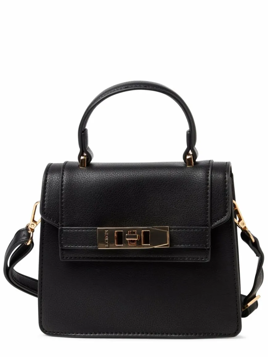 L.Credi Taschen & Rucksäcke*Damen Umhängetasche - Konstanze schwarz uni
