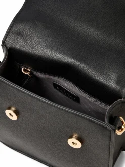 L.Credi Taschen & Rucksäcke*Damen Umhängetasche - Konstanze schwarz uni