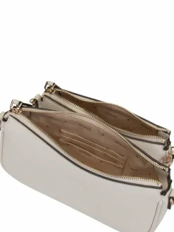 GUESS Taschen & Rucksäcke*Damen Umhängetasche - Noelle II Double Pouch CB beige uni