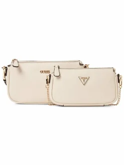 GUESS Taschen & Rucksäcke*Damen Umhängetasche - Noelle II Mini ecru uni