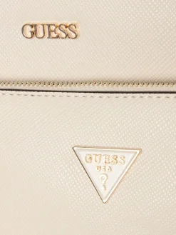 GUESS Taschen & Rucksäcke*Damen Umhängetasche - Noelle II Mini ecru uni