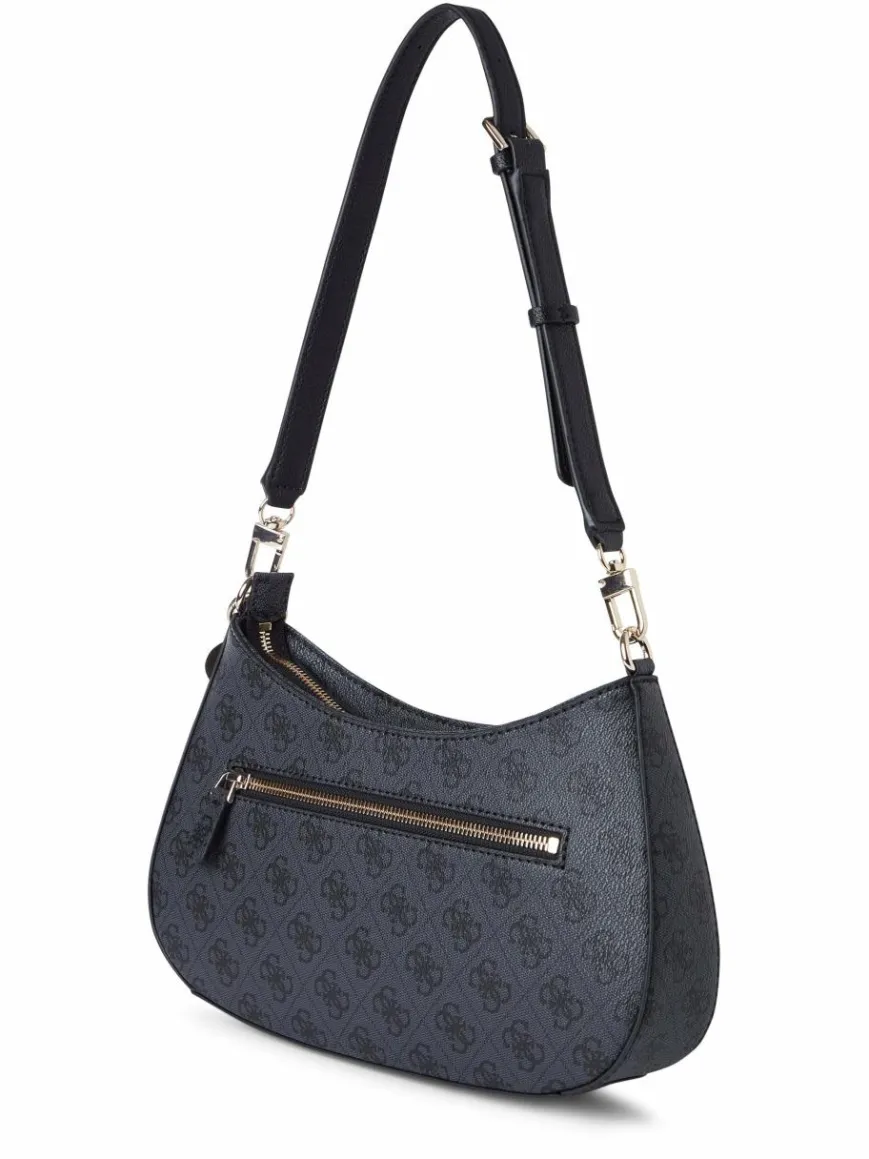 GUESS Taschen & Rucksäcke*Damen Umhängetasche - Noelle anthrazit gemustert