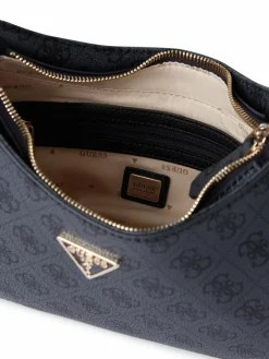 GUESS Taschen & Rucksäcke*Damen Umhängetasche - Noelle anthrazit gemustert