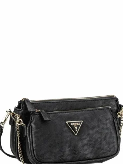 GUESS Taschen & Rucksäcke*Damen Umhängetasche - Noelle II Double Pouch CB schwarz uni