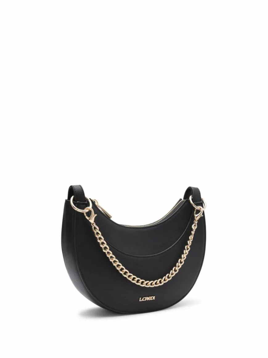 L.Credi Taschen & Rucksäcke*Damen Umhängetasche - Paulette schwarz uni