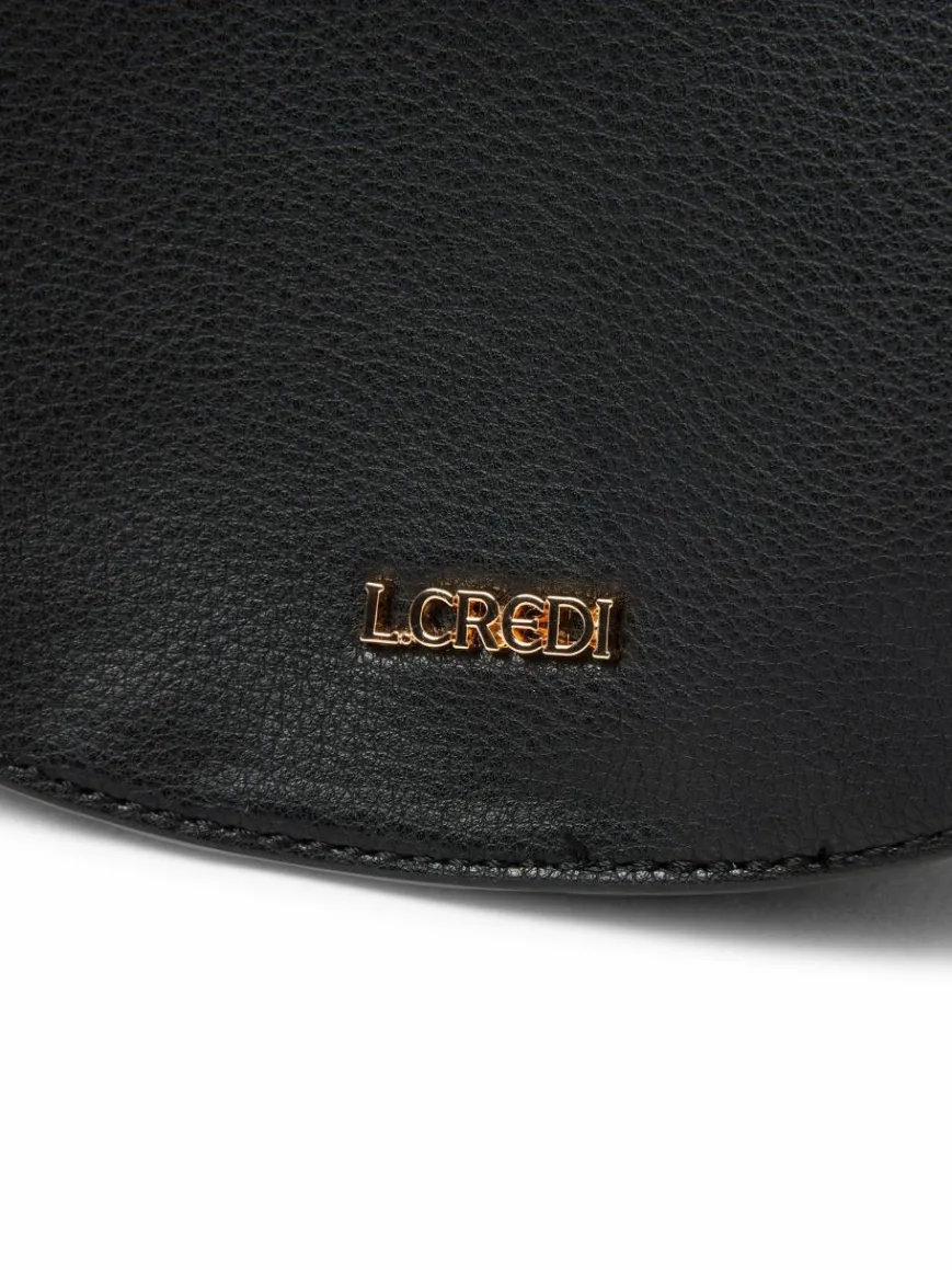 L.Credi Taschen & Rucksäcke*Damen Umhängetasche - Paulette schwarz uni