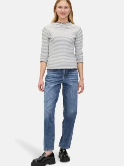 Cartoon Jeans*Damen Used Look-Jeans denim uni