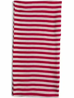 Tommy Hilfiger Schals & Tücher*Damen Webschal - Essential Flag rot ecru gestreift