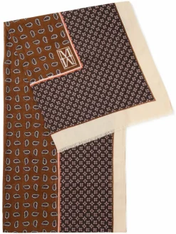 Marc O'Polo Schals & Tücher*Damen Webtuch braun mehrfarbig gemustert