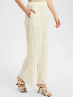 Samsøe Samsøe Hosen*Damen Weite Hose - Uma ecru uni