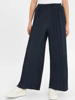 Samsøe Samsøe Hosen*Damen Weite Hose - Uma marine uni