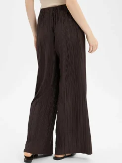 Samsøe Samsøe Hosen*Damen Weite Hose - Uma schoko uni