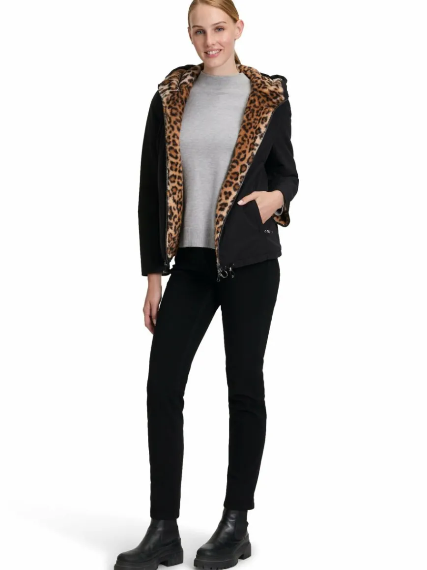 Betty Barclay Jacken & Westen*Damen Wende-Übergangsjacke schwarz uni