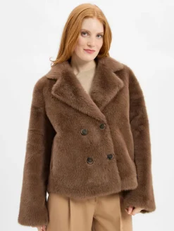 JOOP! Jacken & Westen*Damen Wendejacke - Orsina braun uni