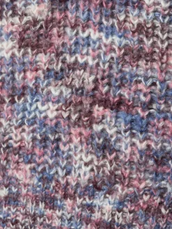 Vila Pullover & Strickjacken*Damen Wendepullover - VIDirma aubergine mehrfarbig meliert