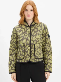 Marc Cain Sports Jacken & Westen*Damen Wende-Steppjacke lind oliv gemustert