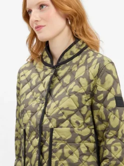 Marc Cain Sports Jacken & Westen*Damen Wende-Steppjacke lind oliv gemustert